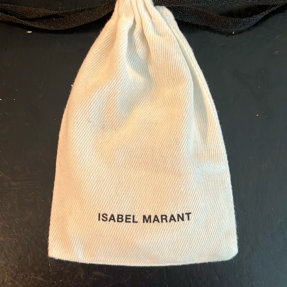 Isabel Marant Silver Necklace with Green Turquoise - Picture 4 of 7